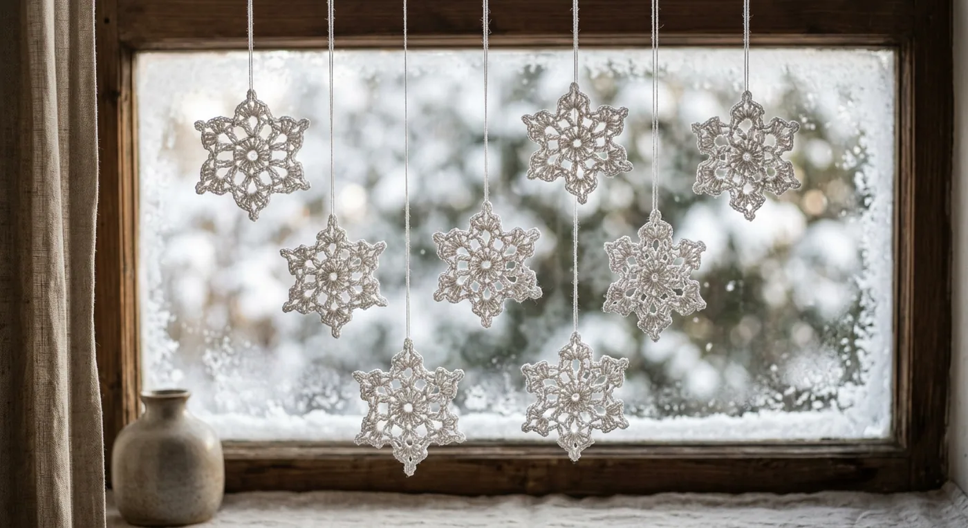 Ornaments handmade crochet