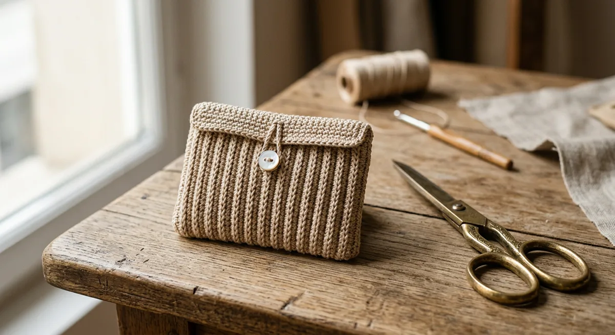 Sillon Card Pouch — handmade pouches