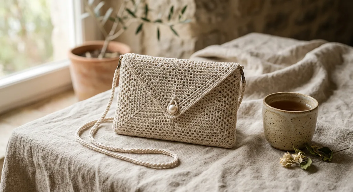Lettre Envelope Crossbody — handmade crossbody bags