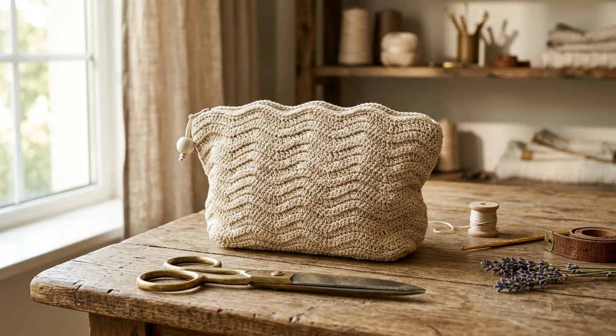 Lisse Cosmetic Pouch — handmade pouches