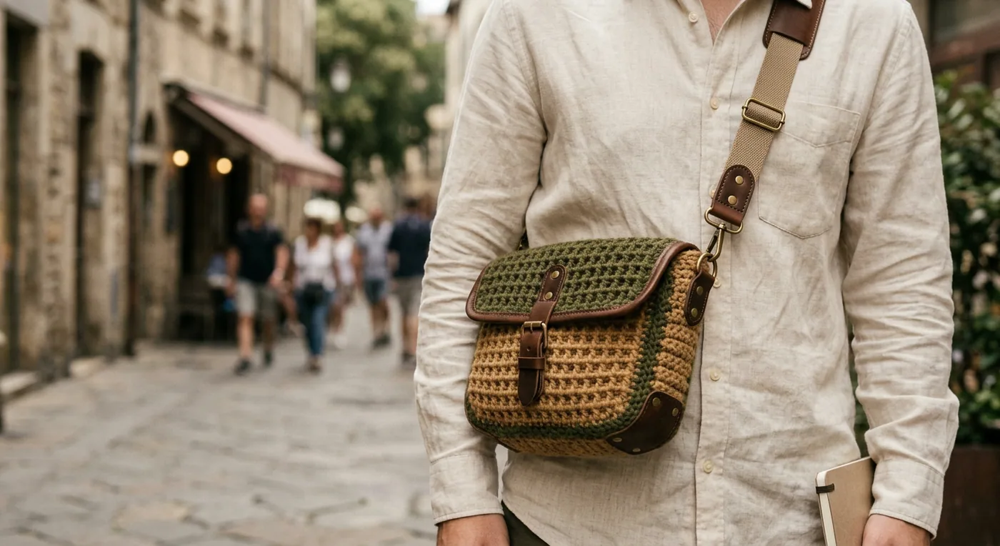 Nomad Crossbody Pouch — handmade bags
