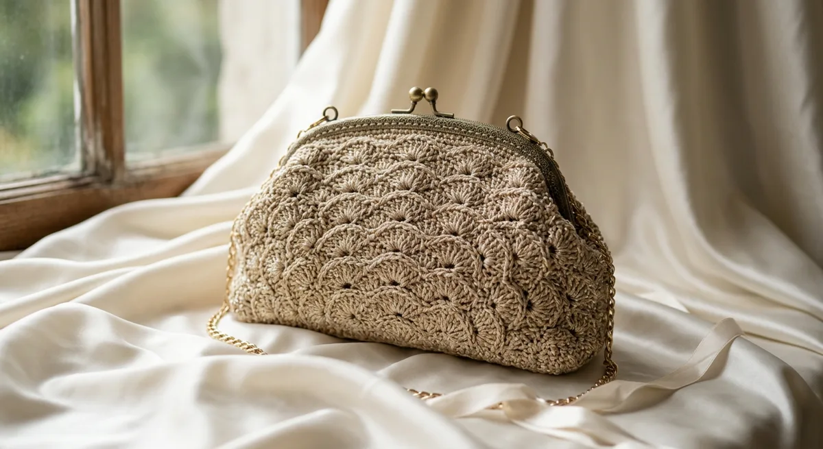 Aurore Metallic Clutch — handmade clutches
