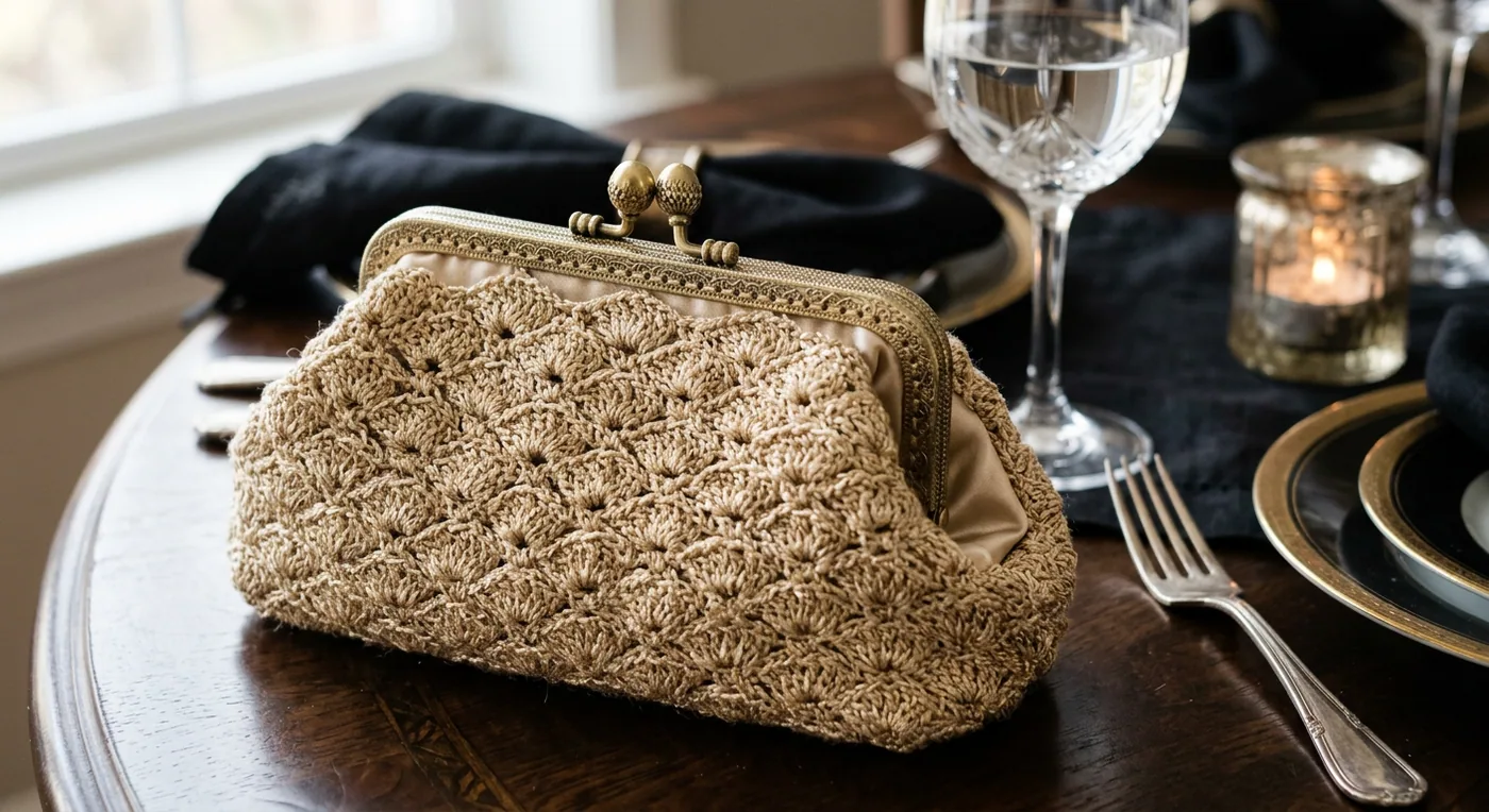 Coquille Clutch — handmade handbags