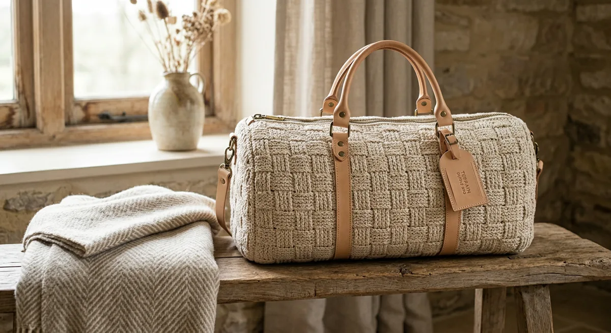 Terrain Duffle Bag — handmade travel bags