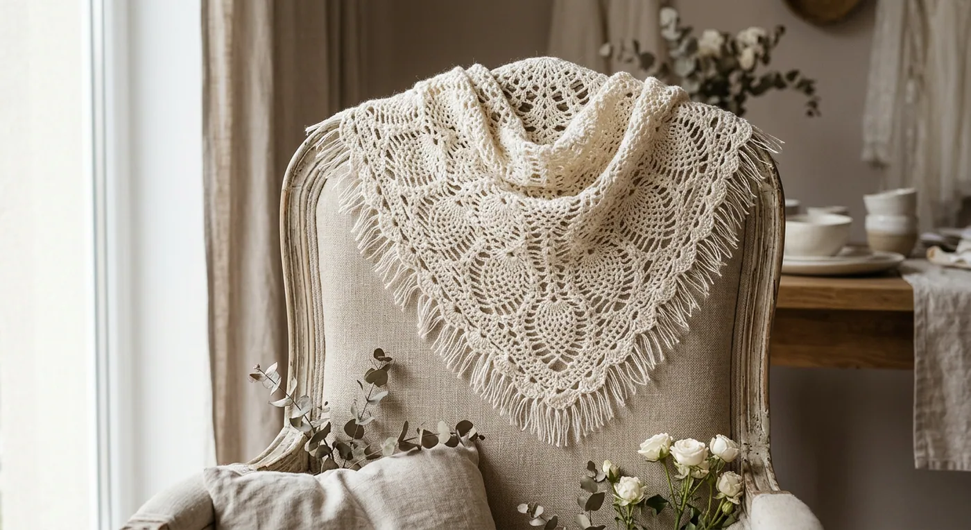 Lace Wedding Shawl — handmade shawls