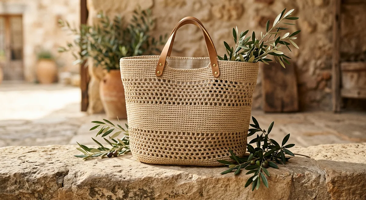 Sable Resort Tote — handmade tote bags