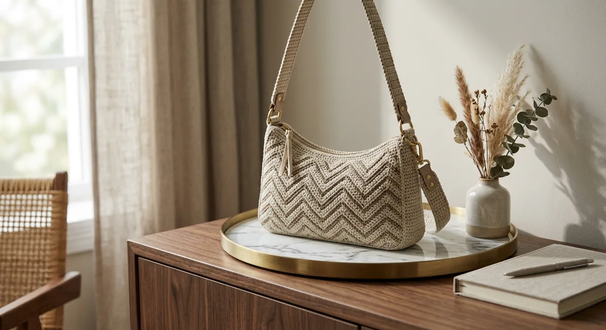 Basque Baguette Bag — handmade shoulder bags