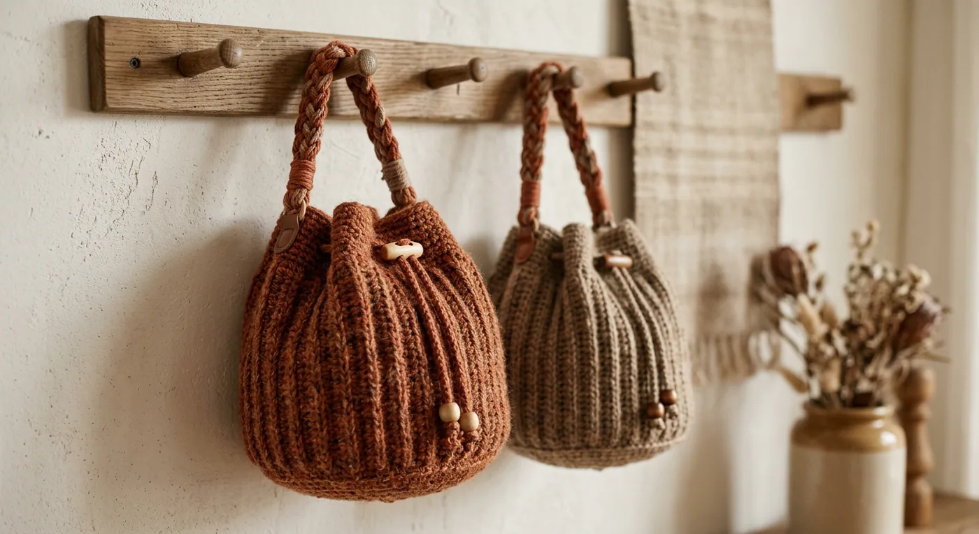 Terra Bucket Bag — handmade bags