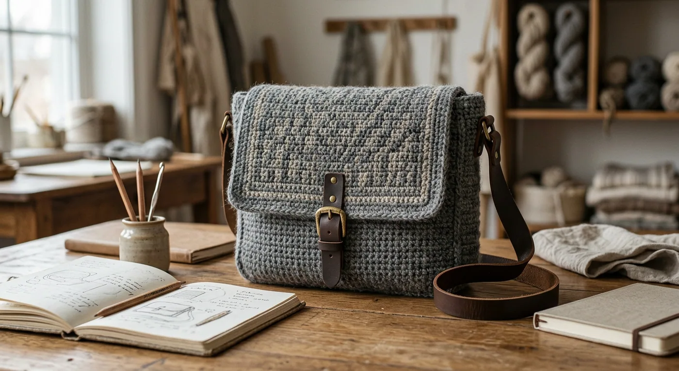 Atelier Messenger Bag — handmade bags