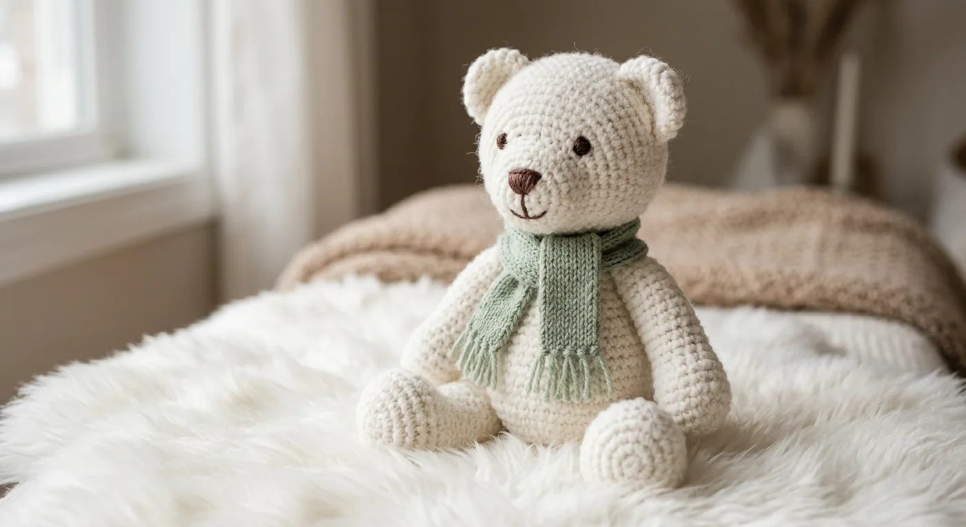 Customer photo of Heirloom teddy with embroidered name shared by Yuki T.