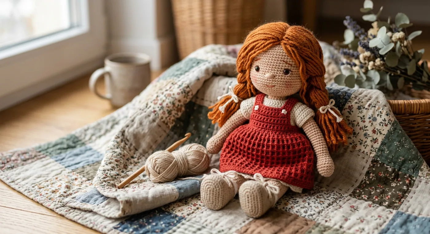 Rosalie Rag Doll — handmade dolls