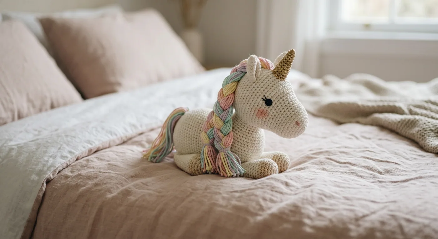 Luna the Unicorn — handmade plush toys