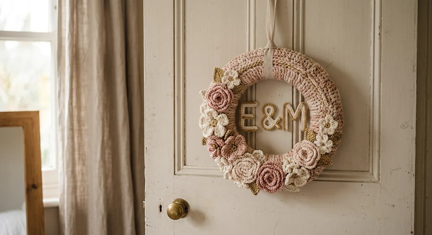 Personalised Anniversary Wreath — handmade anniversary gifts
