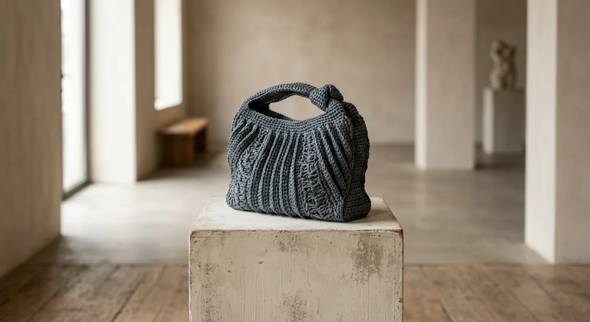 Ardoise Architectural Bag — handmade statement bags