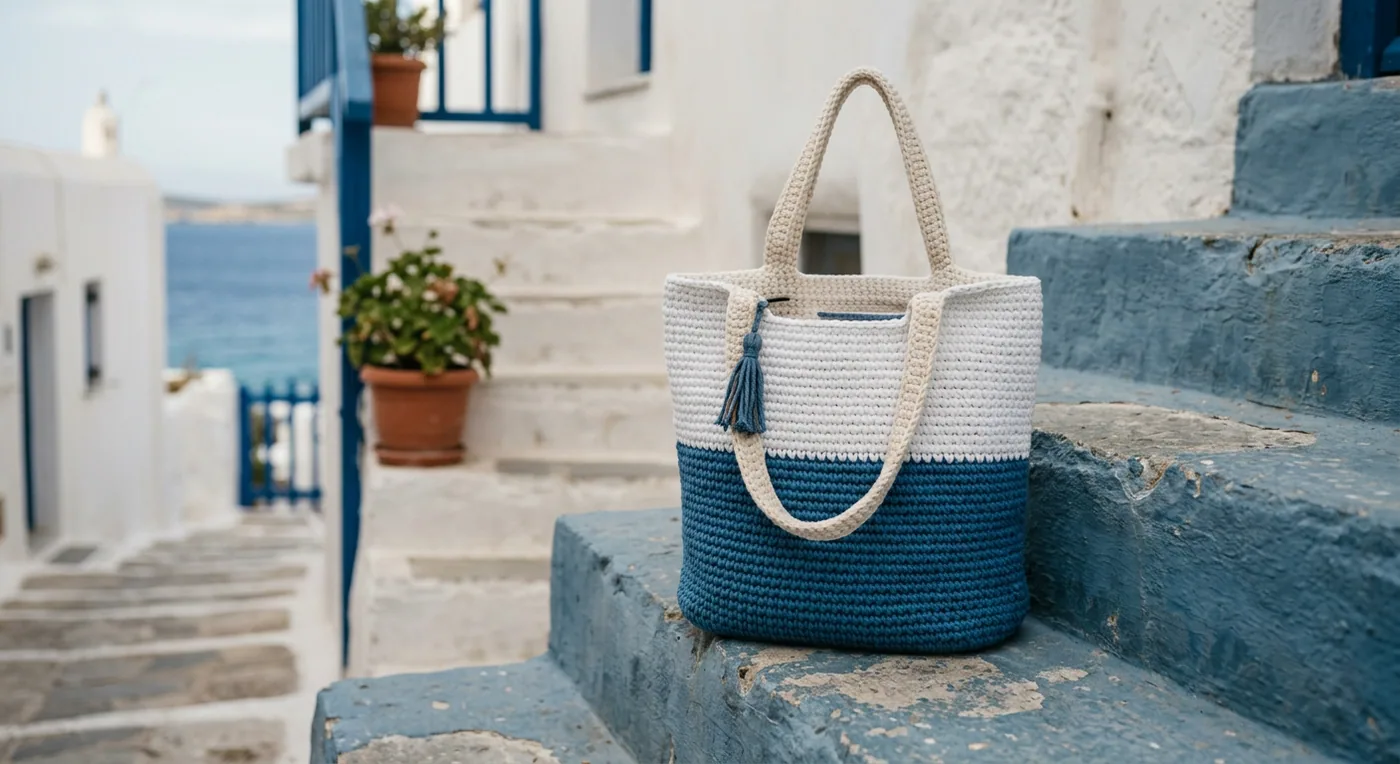 Aegean everyday tote